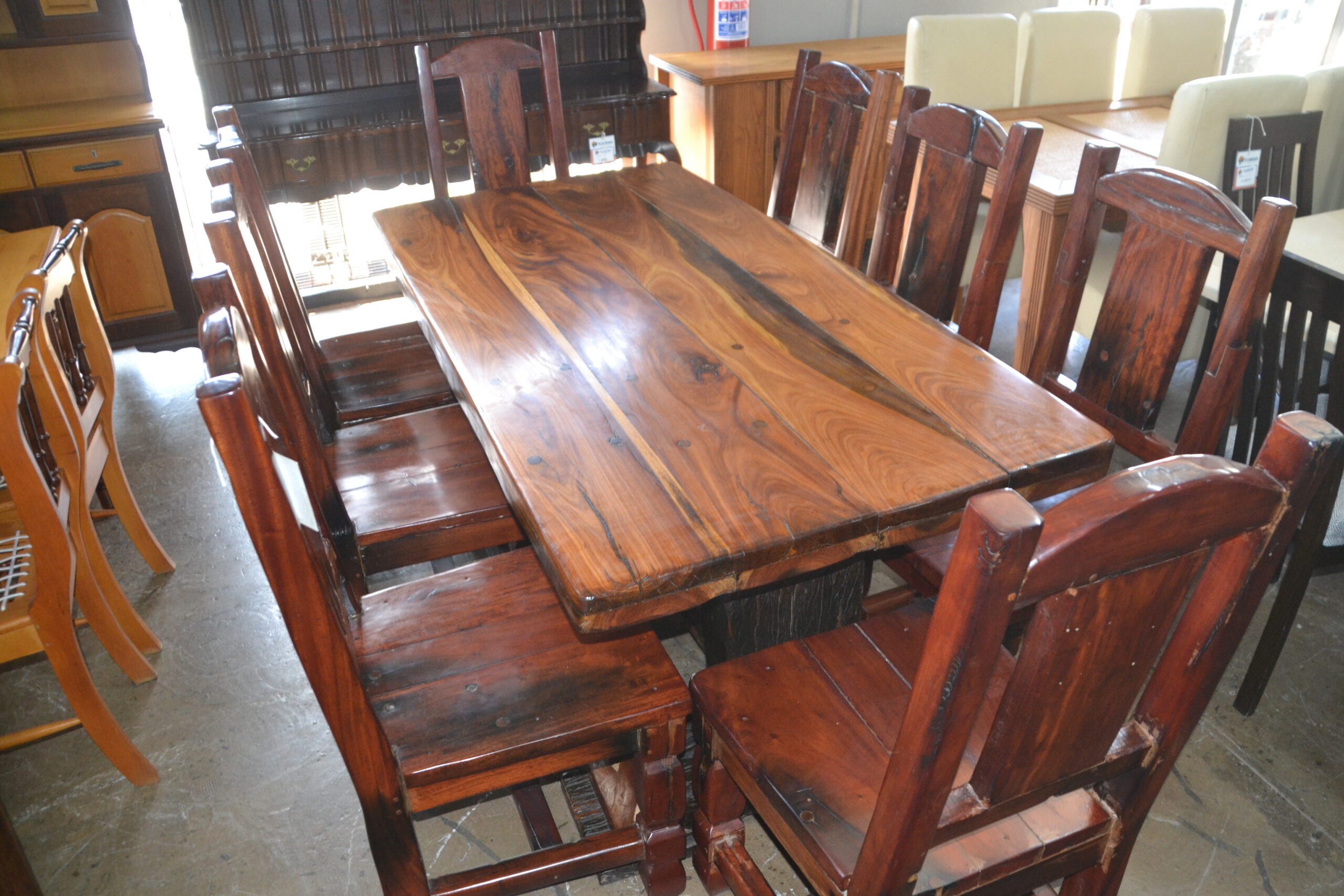 sleeper wood chairs